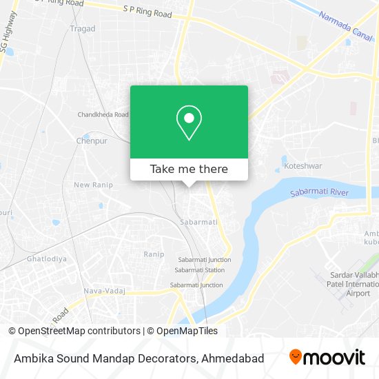 Ambika Sound Mandap Decorators map