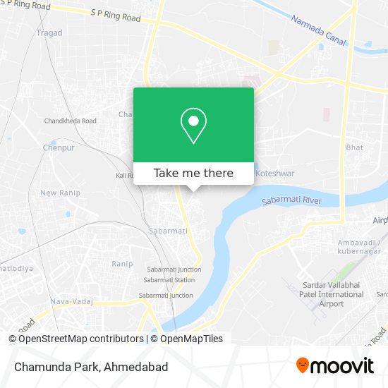 Chamunda Park map