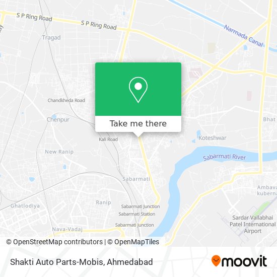Shakti Auto Parts-Mobis map