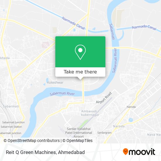 Reit Q Green Machines map