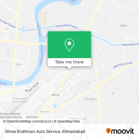 Shree Brahmani Auto Service map