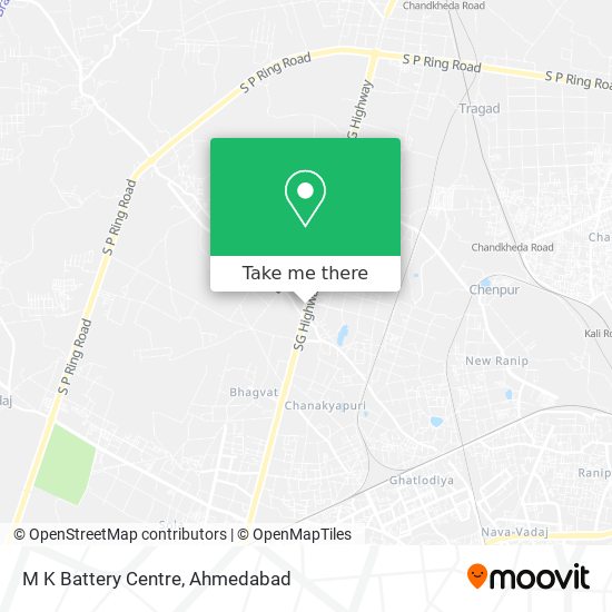 M K Battery Centre map