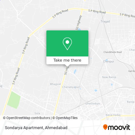 Sondarya Apartment map