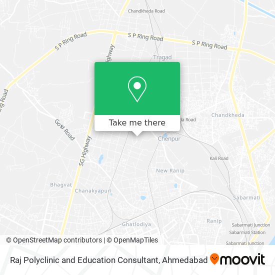 Raj Polyclinic and Education Consultant map
