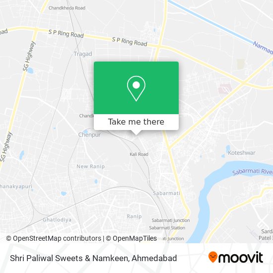 Shri Paliwal Sweets & Namkeen map