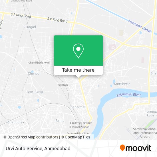 Urvi Auto Service map