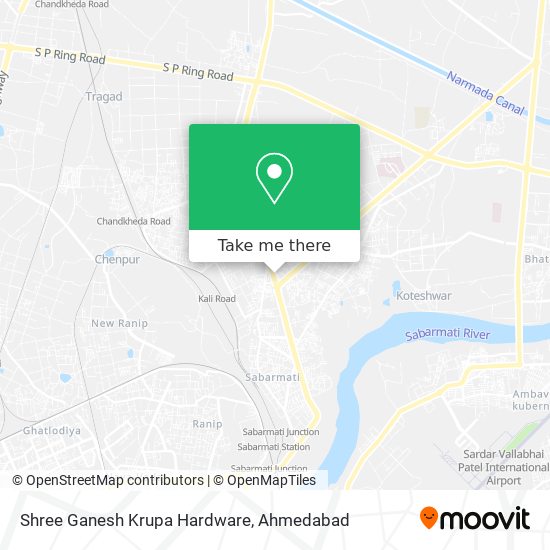 Shree Ganesh Krupa Hardware map