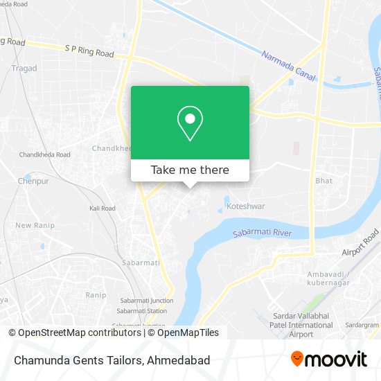 Chamunda Gents Tailors map