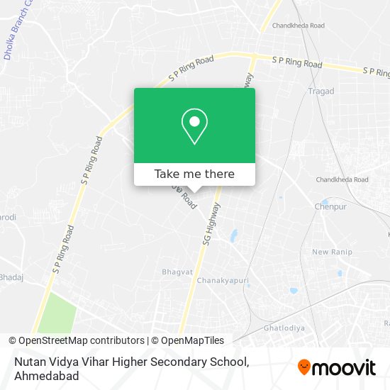 Nutan Vidya Vihar Higher Secondary School map