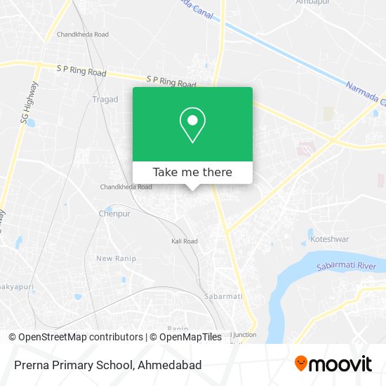 Prerna Primary School map