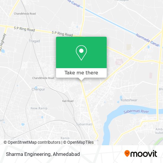 Sharma Engineering map