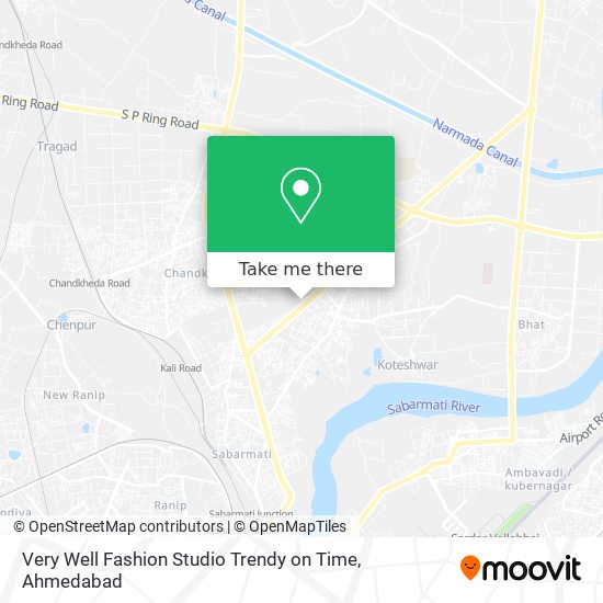 Very Well Fashion Studio Trendy on Time map