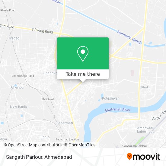 Sangath Parlour map