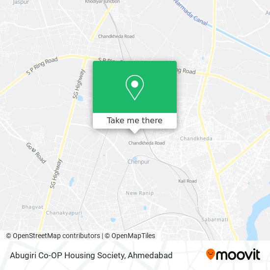 Abugiri Co-OP Housing Society map