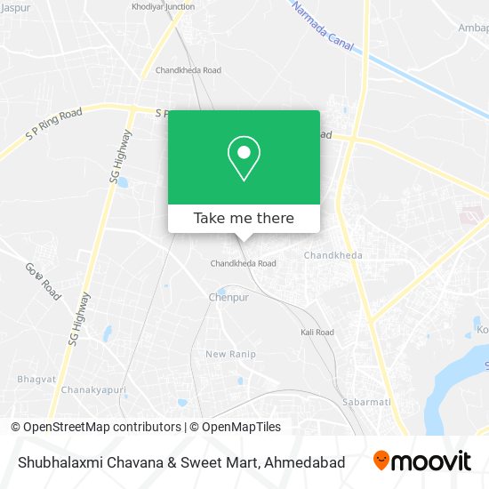 Shubhalaxmi Chavana & Sweet Mart map