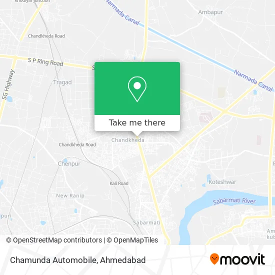 Chamunda Automobile map