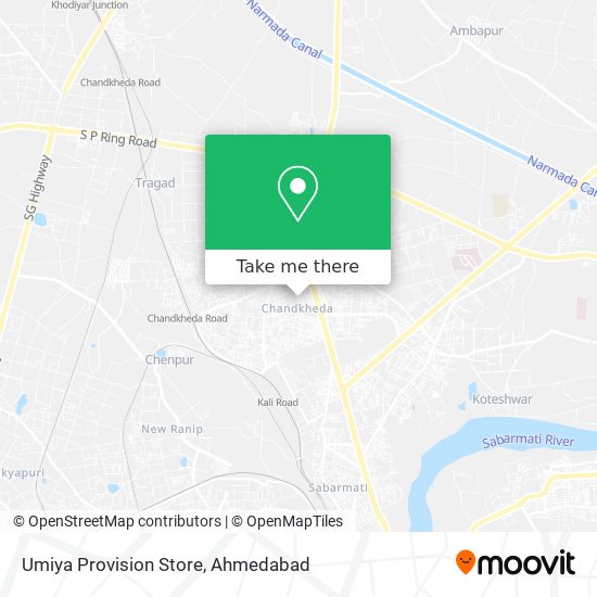 Umiya Provision Store map