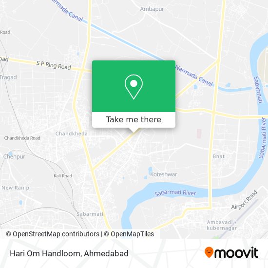 Hari Om Handloom map