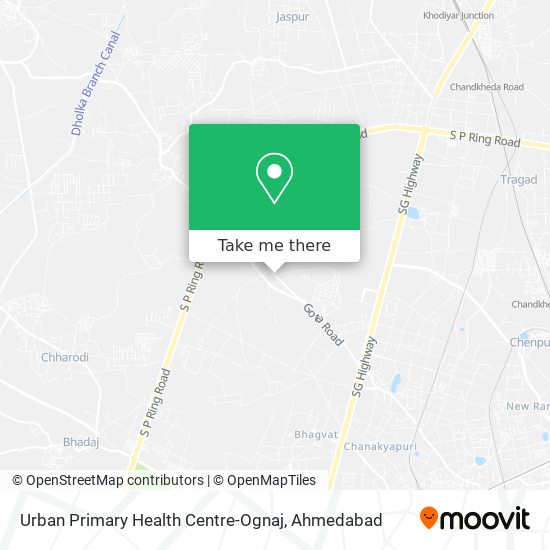 Urban Primary Health Centre-Ognaj map