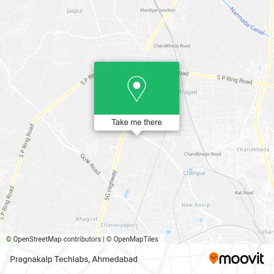 Pragnakalp Techlabs map