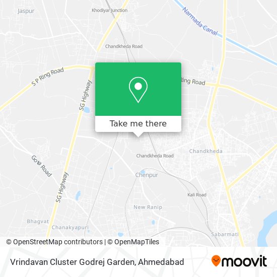 Vrindavan Cluster Godrej Garden map