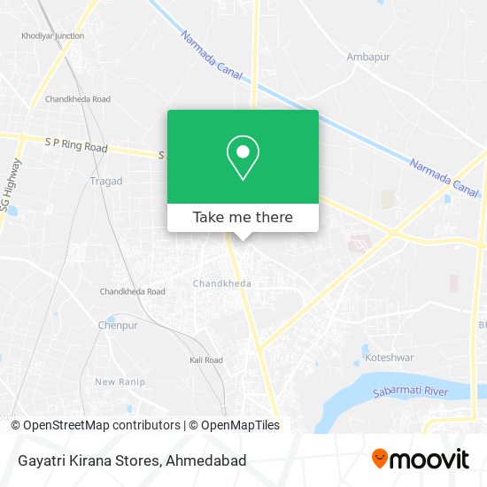 Gayatri Kirana Stores map
