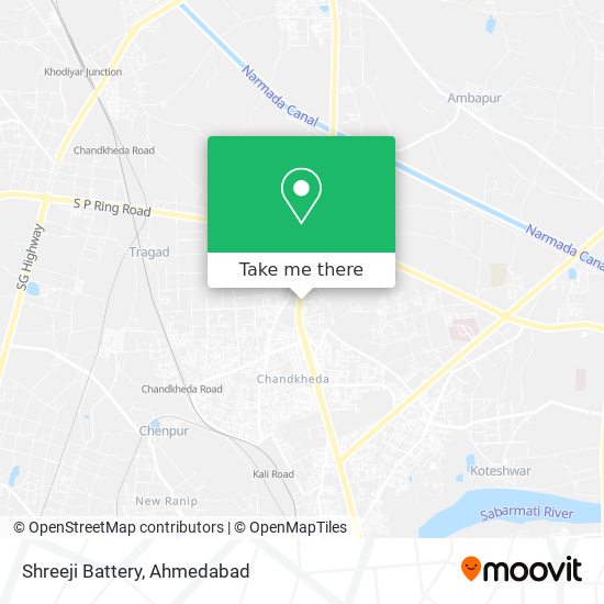 Shreeji Battery map