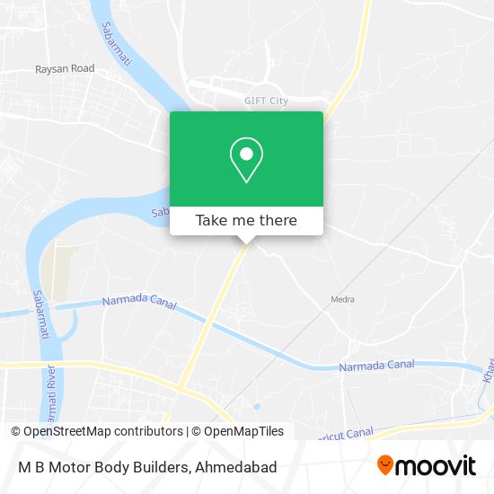 M B Motor Body Builders map