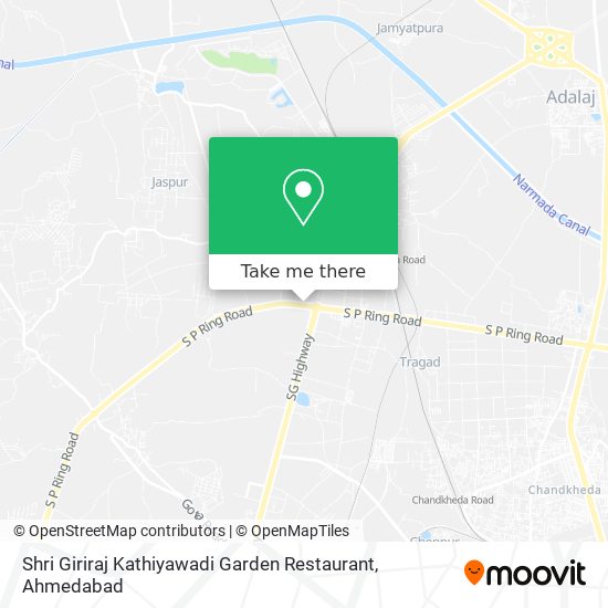 Shri Giriraj Kathiyawadi Garden Restaurant map