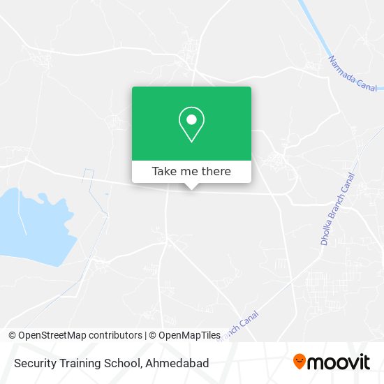 Security Training School map
