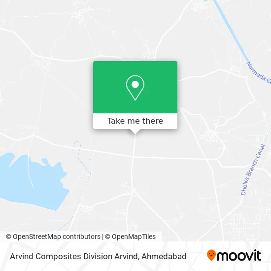 Arvind Composites Division Arvind map