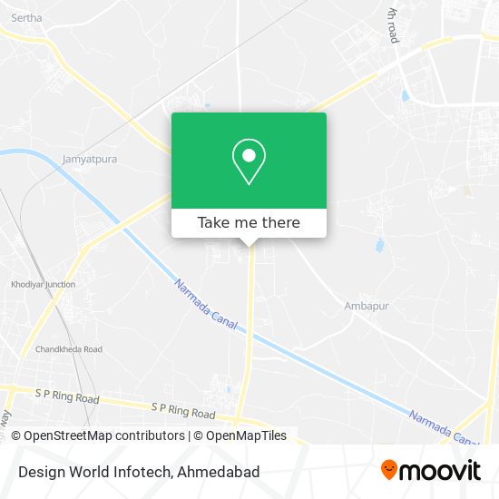 Design World Infotech map
