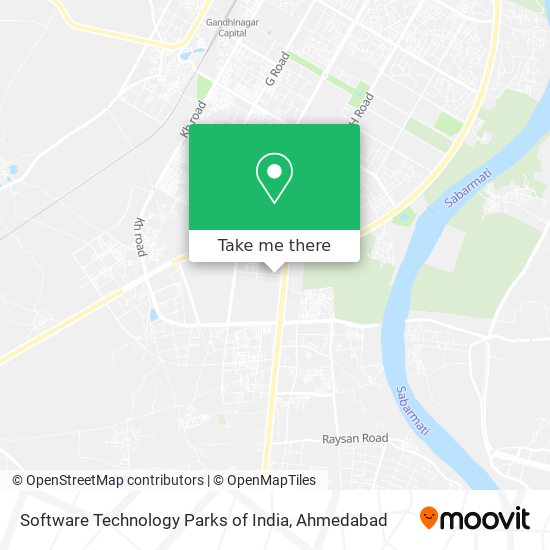 Software Technology Parks of India map