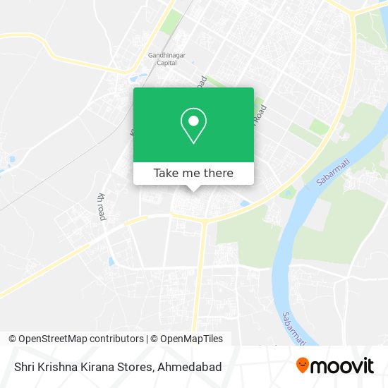 Shri Krishna Kirana Stores map