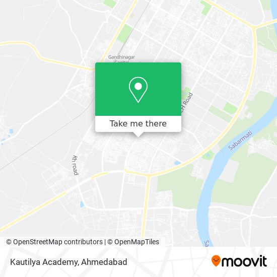 Kautilya Academy map