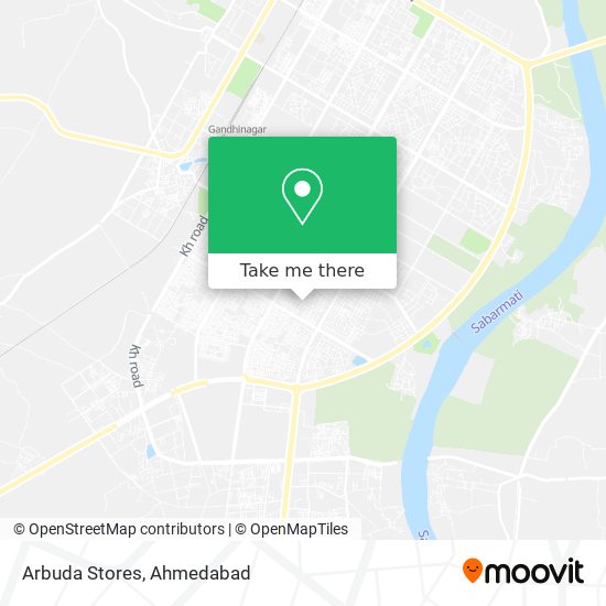 Arbuda Stores map