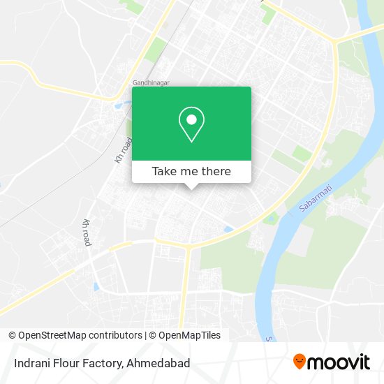 Indrani Flour Factory map