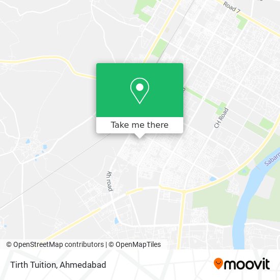 Tirth Tuition map