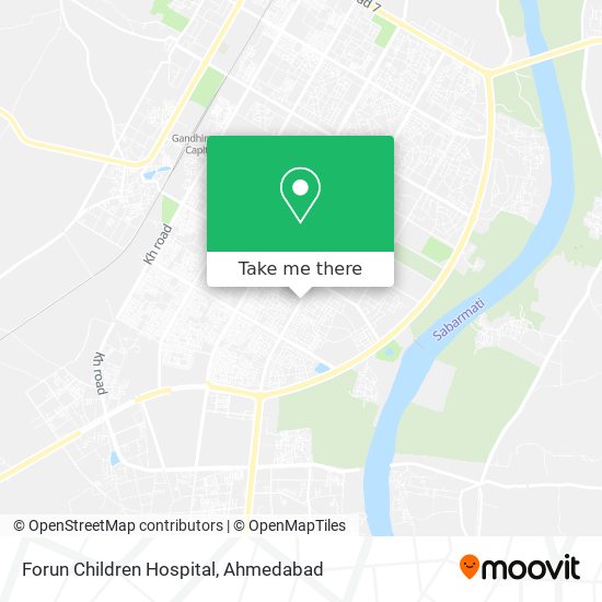 Forun Children Hospital map