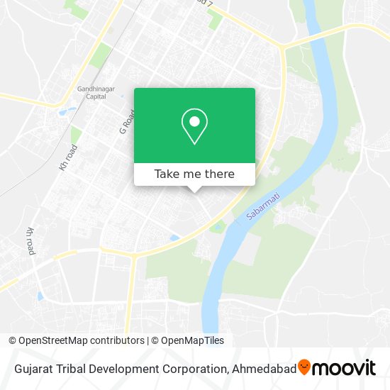 Gujarat Tribal Development Corporation map