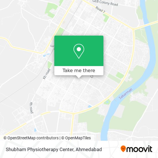 Shubham Physiotherapy Center map