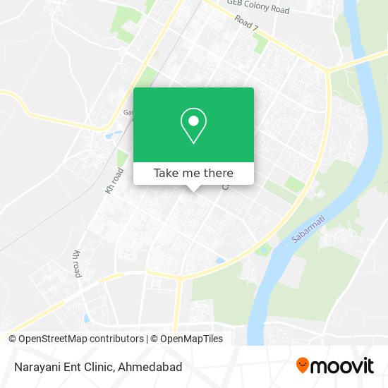 Narayani Ent Clinic map