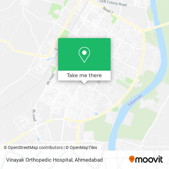 Vinayak Orthopedic Hospital map