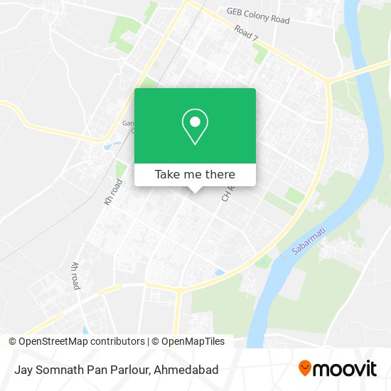 Jay Somnath Pan Parlour map