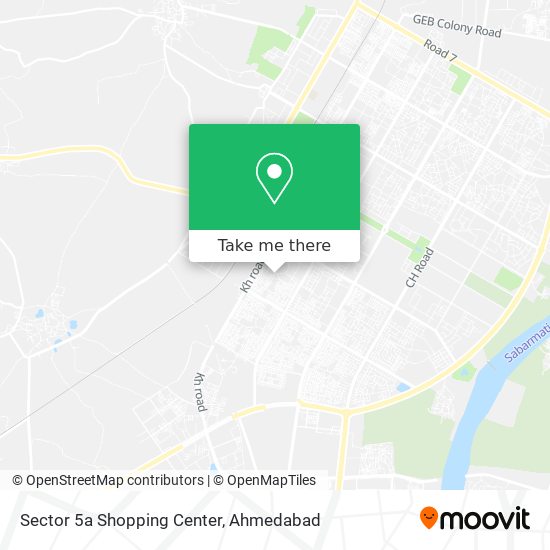 Sector 5a Shopping Center map