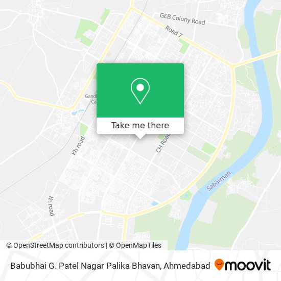 Babubhai G. Patel Nagar Palika Bhavan map