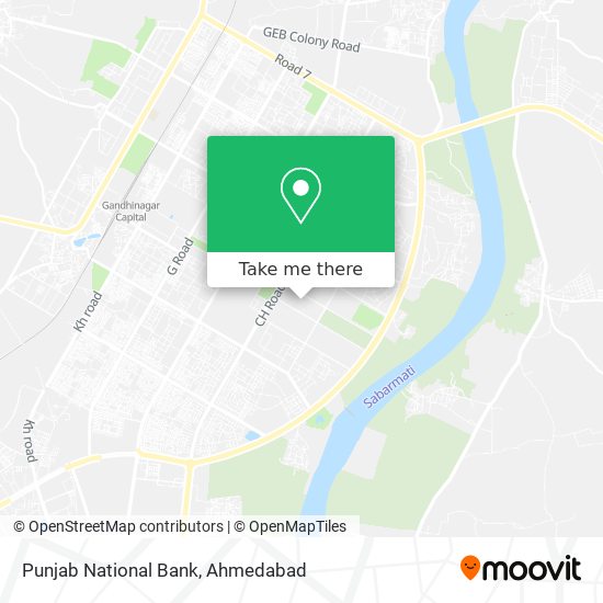 Punjab National Bank map