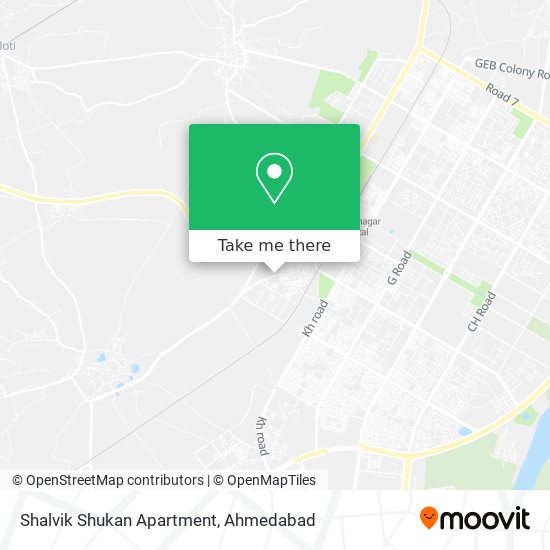 Shalvik Shukan Apartment map