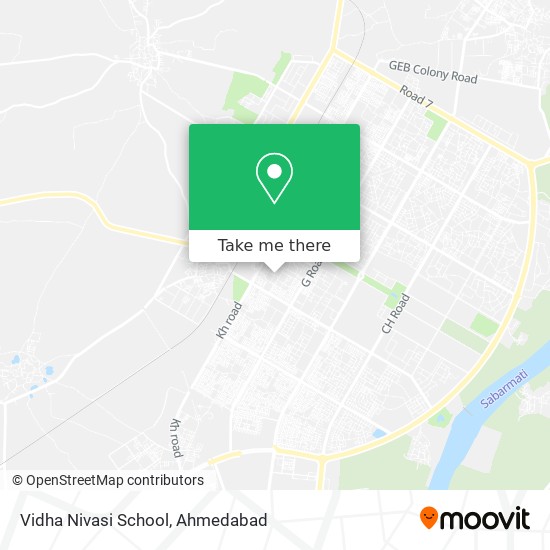 Vidha Nivasi School map