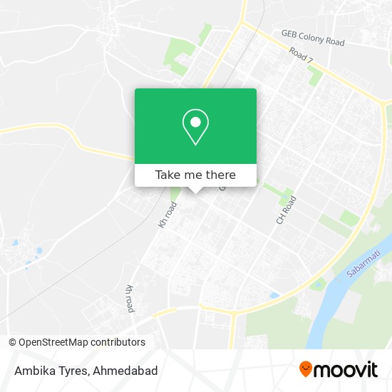 Ambika Tyres map